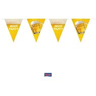 FOLAT Beer party flag garland 600 cm - Garland