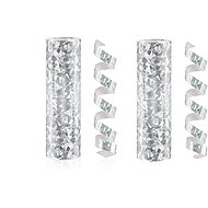 GoDan Serpentine holographic silver, 400 cm, 2 pcs - Streamers
