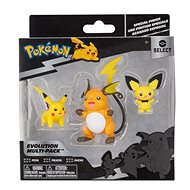 Pokémon Select Pichu Pikachu Raichu, 3 figures - Figure
