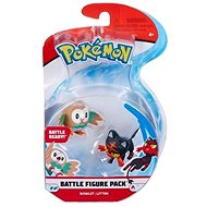 Pokémon Battle pack Rowlet and Litten action figure - Figure
