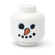 LEGO Snowman Storage Head, size S - Storage Box