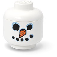 LEGO Snowman Storage Head, size L - Storage Box