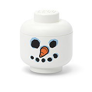LEGO Storage Head Snowman, mini - Storage Box