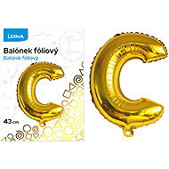 LUMA Trading Foil Balloon "C" Gold - Balloons