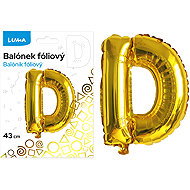 LUMA Trading Foil Balloon "D" Gold - Balloons