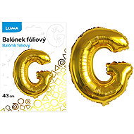 LUMA Trading Foil Balloon "G" Gold - Balloons