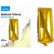 LUMA Trading Foil Balloon "I" Gold - Balloons