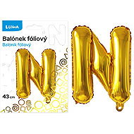 LUMA Trading Foil Balloon "N" Gold - Balloons