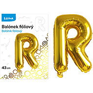 LUMA Trading "R" Foil Balloon, Gold - Balloons