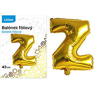 LUMA Trading Foil Balloon "Z" Gold - Balloons
