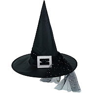 LUMA Witch hat with ribbon - Wide-Brimmed Hat