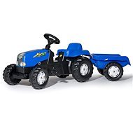 Rolly Toys Rolly Kid pedálos traktor, kék oldalsó résszel - Pedálos traktor