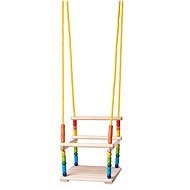Woody Swing, Coloured, with Playpen - Swing