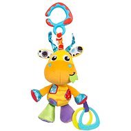 Playgro Hängende Giraffe mit Beißringen - Kinderwagen-Spielzeug