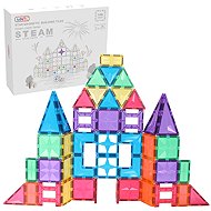 MNTL Magnetic castle kit, 108 pieces, rainbow colours - Building Set