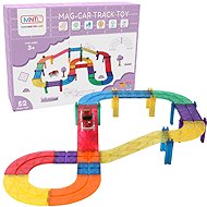 MNTL Magnetic Car Track Toy, 52 pieces - Building Set