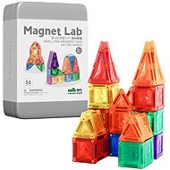MNTL Mini Magnetic Building Set My Tiny World, 56 pieces - Building Set
