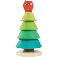 Tender Leaf Wooden Stacking Fir Tree Stacking Fir Tree - Stacking Pyramid