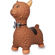 Jamara Inflatable bouncy llama, brown - Hopper
