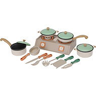 H&L PlayChef Kids Dining Set, Pastel Kitchen - Children's Dining Set