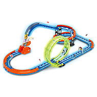 WIKY Track with light-up car, 88 × 27 × 48 cm - Slot Car Track