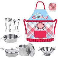 MalPlay Kitchenware set with apron, 12-piece - Kitchenware Set