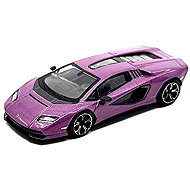 Mini Gt Lamborghini Countach LPI 800-4 Viola 30th - 1:64 - Metal Model