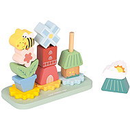 New Classic Toys Stacking Mill Garden - Sort and Stack Tower