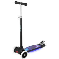 NILS Fun HLB1310 with LED black - Children's Scooter