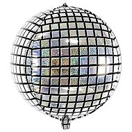PARTYDECO Foil balloon - 3d disco ball, 40 cm, 1 pc - Balloons