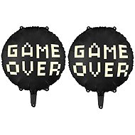 PARTYDECO Foil balloon - game over, bachelorette party, 45 cm, 2 pcs - Balloons