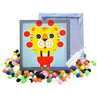 Pom Pom pom pom Tiger picture - Craft for Kids
