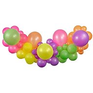SMART BALLOONS Balloon garland, neon set, 300 × 65 cm - Balloons