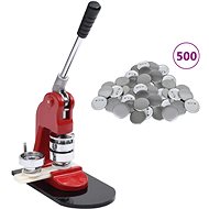 Shumee Pancake making machine, 500 pcs buton with pin 25 mm - Badge Press