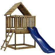 Shumee Children's playground for the garden 170 × 251 × 228 cm, impregnated pine wood - Children's Playset