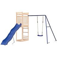 Shumee Children's playground for the garden 242 × 335 × 207 cm, solid pine wood - Children's Playset