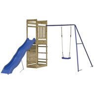 Shumee Playground for children 246 × 335 × 207 cm, impregnated pine wood - Children's Playset