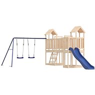 Shumee Playground for children 356 × 533 × 214 cm, solid pine wood - Children's Playset
