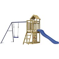 Shumee Children's playground for the garden 375 × 186 × 214 cm, impregnated pine wood - Children's Playset