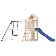 Shumee Playground for children 375 × 186 × 214 cm, solid pine wood - Children's Playset