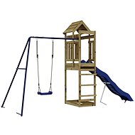 Shumee Playground for children 407 × 185 × 238 cm, impregnated pine wood - Children's Playset