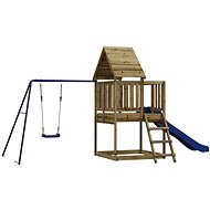 Shumee Playground for children 435 × 235 × 228 cm, impregnated pine wood - Children's Playset