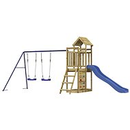 Shumee Playground for children 446 × 186 × 214 cm, impregnated pine wood - Children's Playset