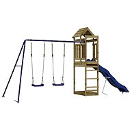 Shumee Playground for children 477 × 185 × 238 cm, impregnated pine wood - Children's Playset