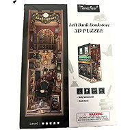 Tonecheer 3D Puzzle Bookstore Left Bank - 3D Puzzle