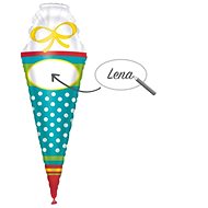 Amscan Foil balloon School cornet 70 cm - Balloons