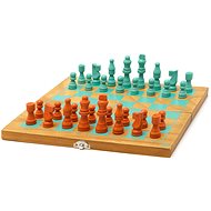 Legami Wooden Chess & Draughts - Tabletop Game 