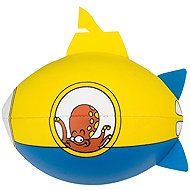 Textilomanie Neoprene water ball Submarine, diameter 17 cm, yellow - Children's Ball