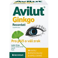 Avilut Ginkgo Recordati 90 capsules - Dietary Supplement