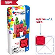 Valtech Magna-Tiles microMAGS Travel Set 26 - Building Set